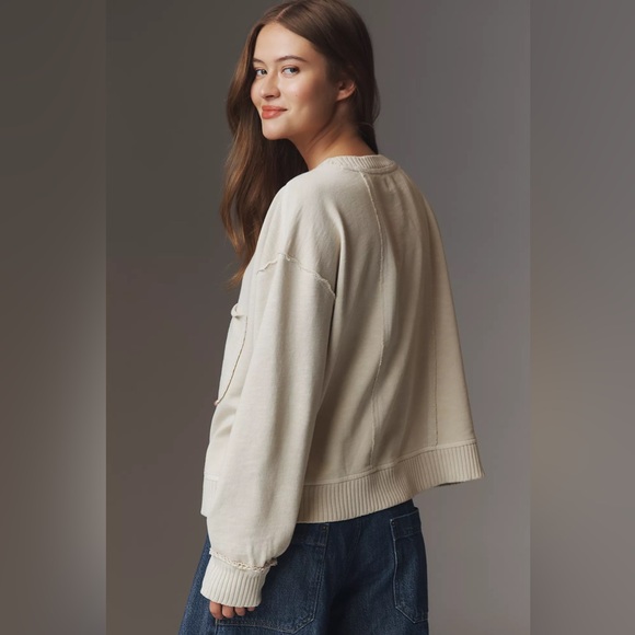 Anthropologie Pilcro The Montana Pocket Knit Top - Picture 4 of 8